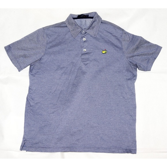 Peter Millar Other - Clubhouse Collection Masters Made in Italy Mens Polka dot Golf Shirt Size Medium